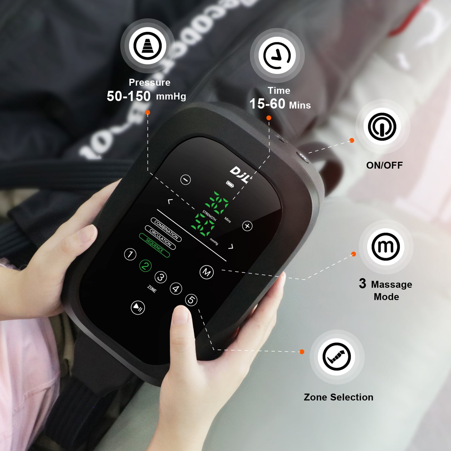 KR2001 Air Compression, Massage Recovery System